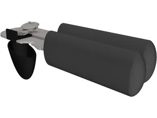 Can Opener 3D Model preview