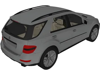 Mercedes-Benz ML500 3D Model preview