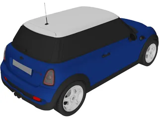 Mini Cooper S 3D Model preview