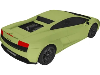Lamborghini Gallardo 3D Model preview