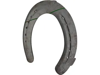 Horse Shoe 3D Model preview
