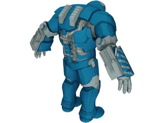 Ironman Mark 38 Igor 3D Model preview