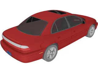 Cadillac Catera 3D Model preview