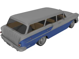 Chevrolet Nomad (1958) 3D Model preview