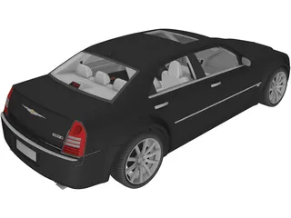 Chrysler 300C SRT8 (2005) 3D Model preview