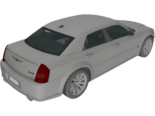 Chrysler 300C (2005) 3D Model preview