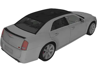 Chrysler 300C SRT8 (2012) 3D Model preview