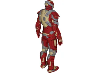 Iron Man Heartbreaker 3D Model preview