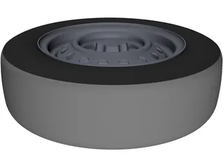 Toyota Corolla Wheel 3D Model preview