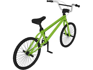 BMX Bike 3D Model preview