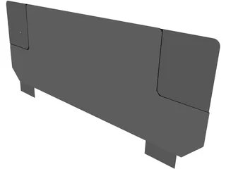F-14A ACM Panel 3D Model preview