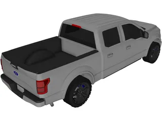 Ford F-150 (2015) 3D Model preview