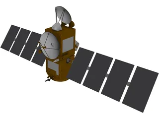 Jason-1 Satellite 3D Model preview