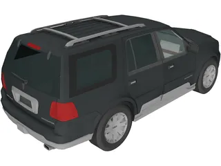 Lincoln Navigator 3D Model preview