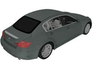 Infiniti G37 Sedan (2009) 3D Model preview