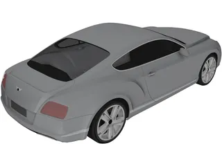Bentley Continental GT (2012) 3D Model preview