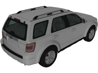 Ford Escape (2012) 3D Model preview