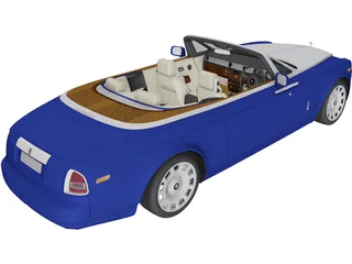 Rolls-Royce Phantom Drophead Coupe (2013) 3D Model preview