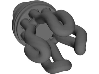 Light Bulb 3D Model preview