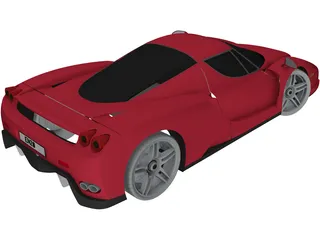 Ferrari Enzo 3D Model preview