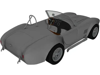 Shelby Cobra 3D Model preview