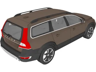 Volvo XC70 (2013) 3D Model preview