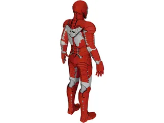 Iron Man Mark 5 3D Model preview