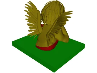 Angel 3D Model preview