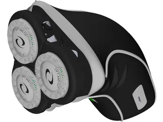 Philips Norelco Razor 3D Model preview