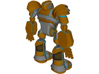 Robot Concept 3D Model preview