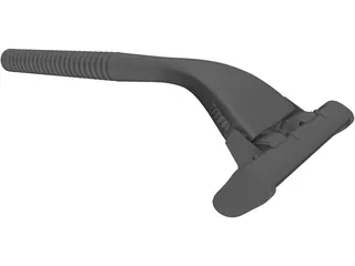 Razor Hand Shaver 3D Model preview