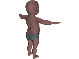 Baby 3D Model preview