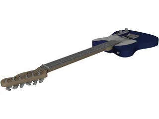 Fender Telecaster 3D Model preview