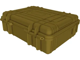 Pelican 1450 Protective Case 3D Model preview