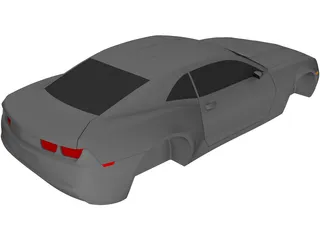 Chevrolet Camaro Body (2010) 3D Model preview