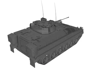 MCV-80 Warrior 3D Model preview