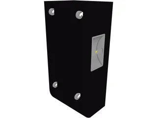 JBL Twin Speaker 3D Model preview