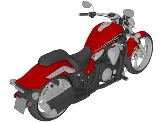 Yamaha Stryker (2012) 3D Model preview