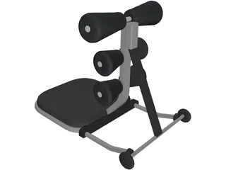 Power Core Fitness 3D Model preview