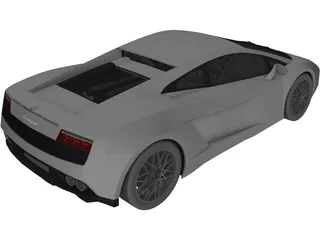 Lamborghini Gallardo LP560-4 3D Model preview