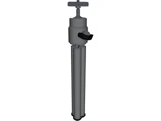 Sony Camera Tripod 3D Model preview