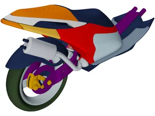 Base Scooter 3D Model preview