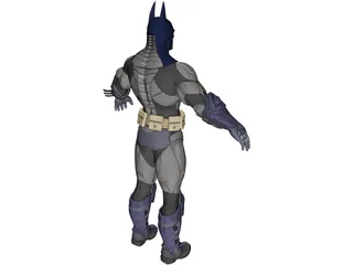 Batman Armoured 3D Model preview