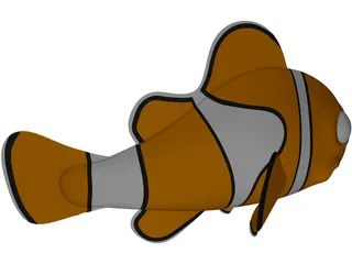 Nemo Fish 3D Model preview