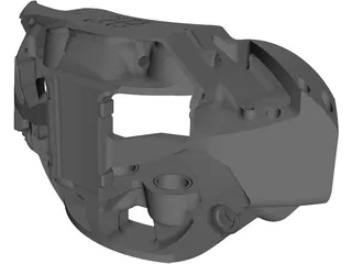 Brake Caliper AP Racing CP6766-1cd 3D Model preview