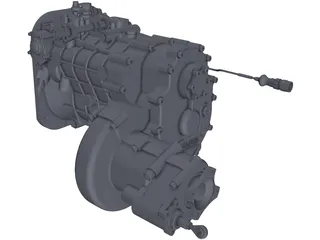 Gearbox Sadev BV SC90-20-150 EVO 3D Model preview