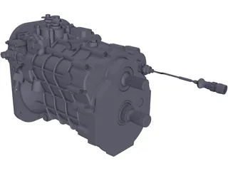 Gearbox Sadev BV SC90-20-SA 3D Model preview