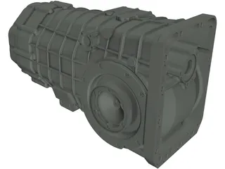 Gearbox Sadev BV SL90-20 4RM 3D Model preview