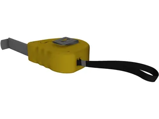 Ruler Measuring Tape 3D Model preview