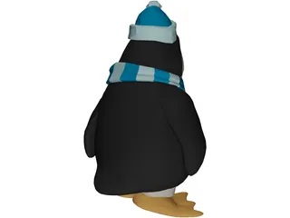 Penguin 3D Model preview